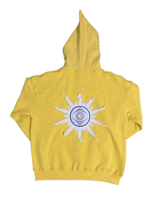IYE CULTED HOODIE Yellow