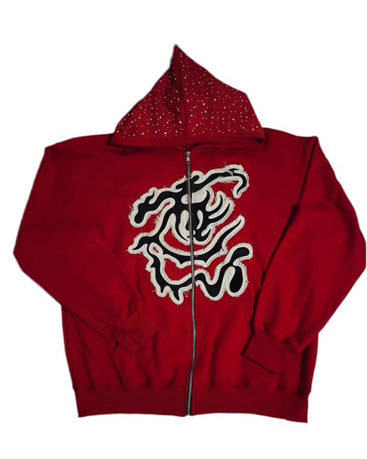 IYE CULTED HOODIE Red