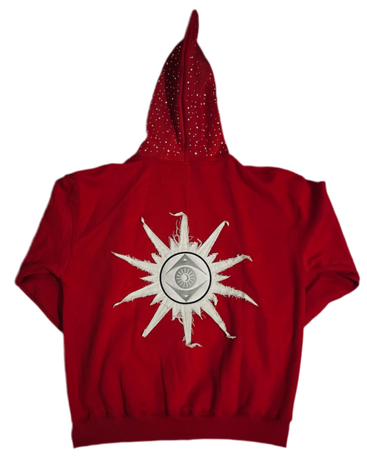IYE CULTED HOODIE Red