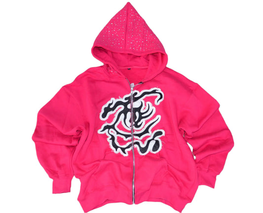 IYE CULTED HOODIE Pink