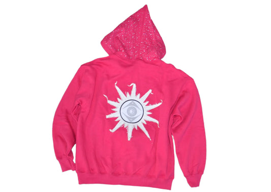 IYE CULTED HOODIE Pink