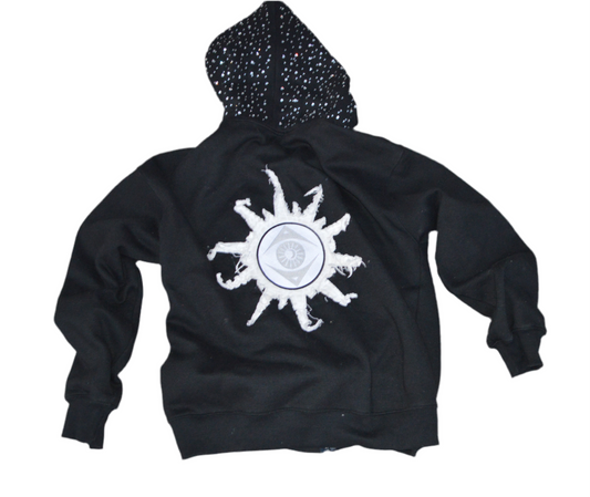 IYE CULTED HOODIE Black
