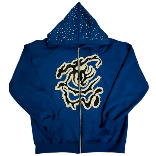 IYE CULTED HOODIE Blue