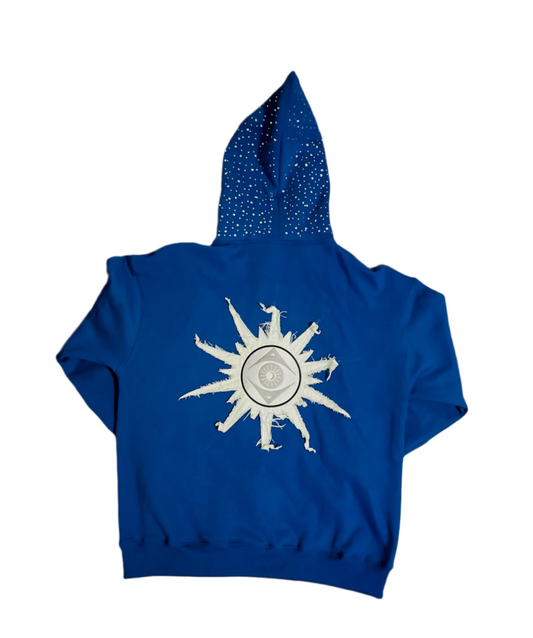 IYE CULTED HOODIE Blue